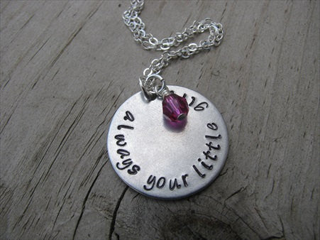 Always Your Little Girl Inspiration Necklace-