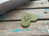 Heart Corner Bookmark - "on to the next chapter..." Green