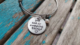 Quote Bracelet- "you can do amazing things" with an accent bead of your choice