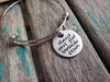 Quote Bracelet- "always wear your invisible crown" with an accent bead of your choice