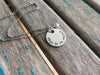 Hope Is An Anchor Inspiration Necklace- "Hope is an anchor" - Hand-Stamped Necklace with an accent bead in your choice of colors