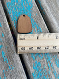 Quote Inspiration Necklace- "find your tribe love them fiercely" -Wood Necklace