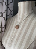 Friendship Inspiration Necklace- "you are the sister I got to choose" -Wood Necklace