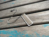 Tan Leather and Silver Pendant Necklace