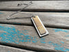 Metallic Leather & Silver Pendant Necklace
