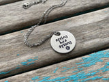 Inspirational Quote Necklace: "spring has sprung"