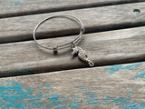 SALE- Best Friends Bangle Bracelet- Adjustable Charm Bracelet