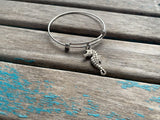 SALE- Best Friends Bangle Bracelet- Adjustable Charm Bracelet
