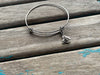SALE- Horse Charm Bangle Bracelet - Adjustable Bracelet