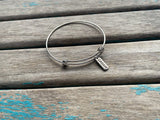 SALE- Dream Charm Bangle Bracelet - Adjustable Bracelet