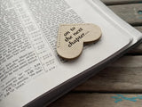 Heart Corner Bookmark - "on to the next chapter..." Soft Metallic