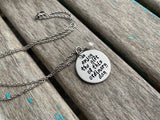 Ordinary Day Necklace- "enjoy the gift of this ordinary day" with an accent bead in your choice of colors