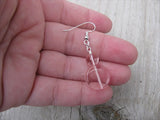 Pale Pink Beaded Earrings