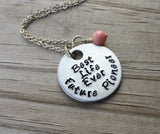 Best Life Ever Necklace “Best Life Ever Future Pioneer” with an accent bead of your choice