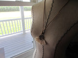Fringe Necklace in Cream