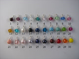 Grandma Necklace- Hand-stamped "Grandma est. (year of choice)" with a stamped heart and an accent bead in your choice of colors