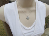 Wild at Heart Inspiration Necklace- "wild at heart"- Hand-Stamped Necklace with an accent bead in your choice of colors