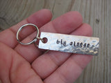 Sisters Keychains- 3 Keychain Set- "big sister", "middle sister", "little sister" - Hand-Stamped Keychains- set of 3 - Hand Stamped Metal Keychains