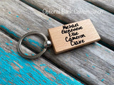 Grandma Keychain- "Grandma est. (year of your choice)" -with optional personalized option