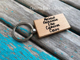 Nana Keychain- "Nana est. (year of your choice)" -with optional personalized options for the back of the keychain