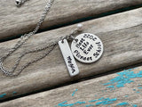 Personalized Pioneer School Necklace- “Best Life Ever Pioneer School 2022” customized with name, and bead of your choice